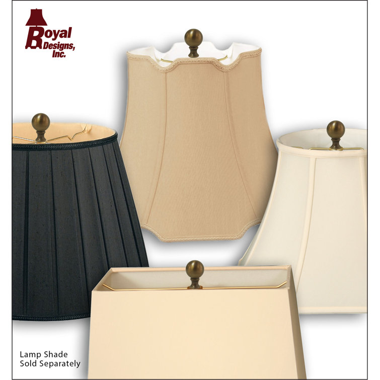 RoyalDesigns Ball Lamp Finial Wayfair